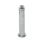 Stainless Steel Incense Stick Holder for Worship | High Durable Incense Stand| Agarbatti Holder with Ash Catcher | Silver Color, Stainless Steel - 9 × 2.5 Inches