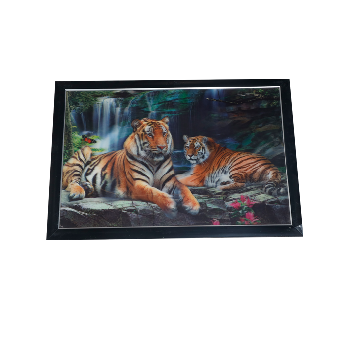 Tiger Photo Frame - 17 × 25 Inches