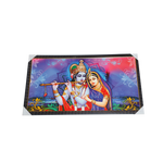 Goddess Radha And Lord Krishan Photo Frame - 21 × 39 Inches | For Pooja Temple | Home Decor And Gifts