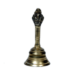 Brass Bell - 4 × 2 Inches | 5 × 2 Inches | 6 × 2.5 Inches | 6 × 3 Inches | For Pooja & Home Temple | Mandir Pooja| Pooja Thali | Home