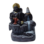 Shree Balaji Hanuman Backflow Smoke Fountain - 4 × 3 Inches | Backflow Dhoop Cone with Stand | For Pooja Temple | Home Decor | Office Decoration | Mandir Decoration And Gifts