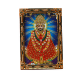 Shree Khatu Shyam Baba Chola Photo Frame - 5 × 3 Inches | For Pooja Temple | Home Decor | Office Decoration | Mandir Decoration And Gifts
