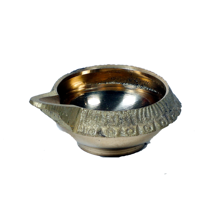 Copper Kubera Diya For Pooja | Copper Oil Lamp for Pooja, Diwali & Daily Worship - 1 × 2.5 Inches | For Pooja Temple | Home Decor | Mandir Decoration And Gifts