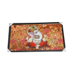 Lord Ganesha Photo Frame - 21 × 39 Inches | For Pooja Temple | Home Decor And Gifts