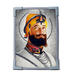 Guru Govind Singh Sahib Ji Saroop Sikh Photo Frame - 7 × 5 Inches | For Pooja Temple | Home Decor | Office Decoration | Mandir Decoration And Gifts