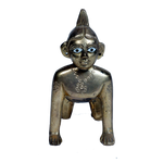 Brass Murti Goddess Radha - 4 × 2 Inches | 3 × 1.5 Inches | 3.5 × 2 Inches | For Pooja Temple | Home Decor | Office & Mandir Decoration And Gifts