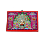 Shree Khatu Shayam Baba Photo Frame - 7 x 5 Inches | For Pooja Temple | Home Decor | Office Decoration | Mandir Decoration And Gifts