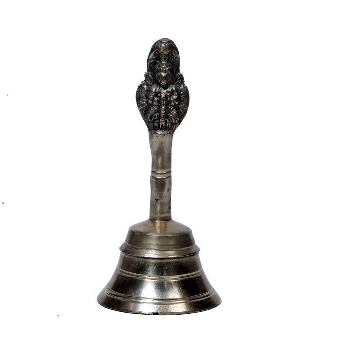 Brass Bell - 4 × 2 Inches | 5 × 2 Inches | 6 × 2.5 Inches | 6 × 3 Inches | For Pooja & Home Temple | Mandir Pooja| Pooja Thali | Home