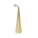 The Indian Craft Pure Brass Sarangi Abhishek Patra Abhishekam Stand Gomukhi Abhishekam for God- 7 × 2 Inches | 9 × 2.5 Inches | 10 × 2.5 Inches | For Pooja Temple And Gifts