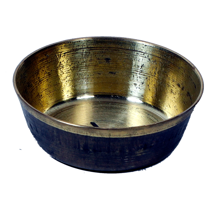 Brass Small Size Kachola Serving Kadhai Set - 1 × 3 Inches | For Home Temple | Serving & Cooking Food | Home Kitchenware And Gifts