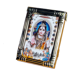 Lord shiva Shankar Bholenath Photo Frame - 8 x 6 Inches | For Pooja Temple | Home Decor | Office Decoration | Mandir Decoration And Gifts