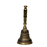 Brass Bell - 4 × 2 Inches | 5 × 2 Inches | 6 × 2.5 Inches | 6 × 3 Inches | For Pooja & Home Temple | Mandir Pooja| Pooja Thali | Home