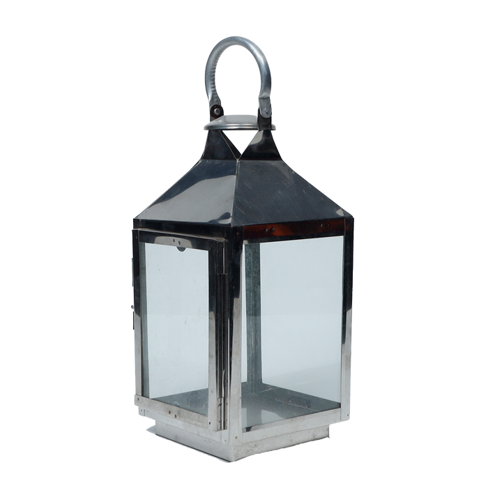 Akhand Diya With Glass Cover Steel, Akhand Diya- 14 × 6 Inches | 12 × 4 Inches | 7 × 4 Inches | For Puja Temple | Hanging Lantern And Home Decor