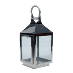 Akhand Diya With Glass Cover Steel, Akhand Diya- 14 × 6 Inches | 12 × 4 Inches | 7 × 4 Inches | For Puja Temple | Hanging Lantern And Home Decor