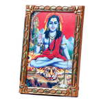 Guru Gorakhnath Ji Photo Frame - 5 × 3 Inches | For Pooja Temple | Home Decor | Office Decoration | Mandir Decoration And Gifts