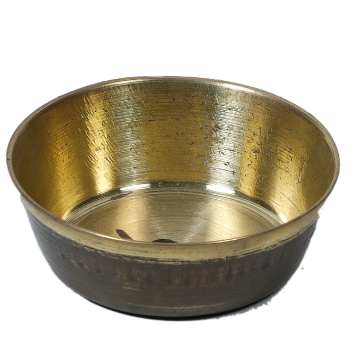 Brass Small Size Kachola Serving Kadhai Set - 1 × 3 Inches | For Home Temple | Serving & Cooking Food | Home Kitchenware And Gifts