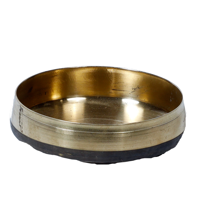 Brass Small Size Kachola Serving Kadhai Set - 1.5 × 5.5 Inches | 1.5 × 4 Inches | For Home Temple | Serving & Cooking Food
