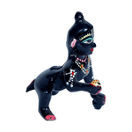 Brass Black Murti 4 No. Laddu Gopal | Laddu Gopal For Janmashtami Special - 4 × 2.5 Inches | For Pooja Temple | Home Decor | Office & Mandir Decoration And Gifts