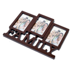 Family Collage 3 In 1 Combo Wall Hanging Photo Frame - 11 x 15 Inches | For Home Decor | Office Decoration And Gifts
