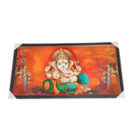 Lord Ganesha Photo Frame - 21 × 39 Inches | For Pooja Temple | Home Decor And Gifts