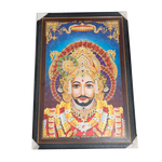 Shree Khatu Shyam Baba Photo Frame - 27 × 39 Inches | For Pooja Temple | Home Decor And Gifts