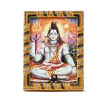 Lord Shiva Ji Mahadev Photo Frame - 5 × 3 Inches | For Pooja Temple | Home Decor | Office Decoration | Mandir Decoration And Gifts