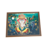 Lord Ganesha Photo Frame - 26 × 20 Inches | For Pooja Temple | Home Decor And Gifts