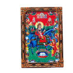 Shri Jahar veer Goga Ji Maharaj Photo Frame - 5 × 3 Inches | For Pooja Temple | Home Decor | Office Decoration | Mandir Decoration And Gifts