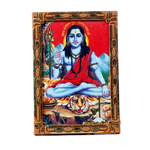 Guru Gorakhnath Ji Photo Frame - 5 × 3 Inches | For Pooja Temple | Home Decor | Office Decoration | Mandir Decoration And Gifts