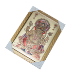 Lord Ganesha Photo Frame - 12 × 10 Inches | For Pooja Temple | Home Decor And Gifts