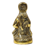 Brass Murti Veer Bajrang Bali Hanuman Ji - 6 × 3 Inches | For Pooja Temple | Home Decor | Office & Mandir Decoration And Gifts