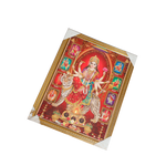 Goddess Durga Mata Is Sitting On The Lion Photo Frame - 26 × 20 Inches | For Pooja Temple | Home Decor And Gifts