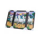 Wooden Horse Wall Frame- 19× 15 Inches