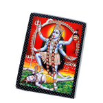 Goddess Kaali Mata Is Standing On Lord Shiva | Photo Frame - 7 x 5 Inches | For Pooja Temple | Home Decor | Office Decoration | Mandir Decoration And Gifts