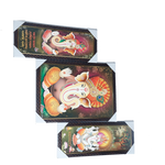 Lord Ganesha Photo Frame - 19 × 15 Inches | For Pooja Temple | Home Decor And Gifts