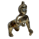 Brass Murti 7 No. Laddu Gopal | Laddu Gopal For Janmashtami Special - 6 × 3.5 Inches | For Pooja Temple | Home Decor | Office & Mandir Decoration And Gifts
