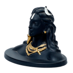 Lord Adiyogi Shiva Murti - 2 × 3 Inches | For Pooja Temple | Home Decor | Office & Mandir Decoration | Car Dashboard And Gifts