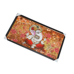 Lord Ganesha Photo Frame - 21 × 39 Inches | For Pooja Temple | Home Decor And Gifts