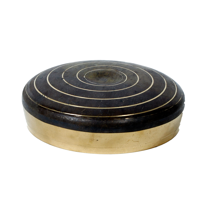 Brass Small Size Kachola Serving Kadhai Set - 1.5 × 5.5 Inches | 1.5 × 4 Inches | For Home Temple | Serving & Cooking Food