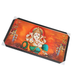 Lord Ganesha Photo Frame - 21 × 39 Inches | For Pooja Temple | Home Decor And Gifts