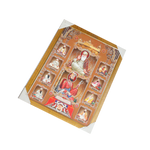 Sikh Guru And Guru Nanak Dev Ji With 10 Gurus Religious Photo Frame - 26 × 20 Inches | For Pooja Temple | Home Decor And Gifts