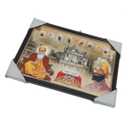 Guru Nanak Dev Ji with Guru Gobind Singh Photo Frame - 9 x 13 Inches | For Pooja Temple | Home Decor | And Gifts