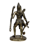Brass Murti Bhagwan Parshuram - 7 × 3.5 Inches | For Pooja Temple | Home Decor | Office & Mandir Decoration And Gifts