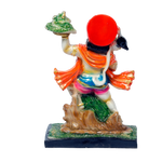 Lord Veer Bajrang Bali Hanuman Ji Murti Idol - 8 × 6 Inches | Hanuman Carrying Mountain of Herbs | For Pooja Temple | Home Decor | Office Decoration | Mandir Decoration And Gifts