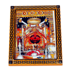 Shree Salasar Balaji Maharaj Photo Frame - 8 x 6 Inches | For Pooja Temple | Home Decor | Office Decoration | Mandir Decoration And Gifts