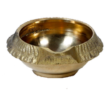 Copper Kubera Diya For Pooja | Copper Oil Lamp for Pooja, Diwali & Daily Worship - 1 × 2.5 Inches | For Pooja Temple | Home Decor | Mandir Decoration And Gifts