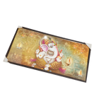Lord Ganesha Photo Frame - 20 × 40 Inches | For Pooja Temple | Home Decor And Gifts