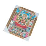Goddess Santoshi Mata Hindu Photo Frame - 11 × 10 Inches | For Pooja Temple | Home Decor And Gifts