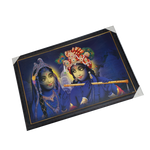 Goddess Radha And Lord Krishan Photo Frame - 27 × 39 Inches | For Pooja Temple | Home Decor And Gifts