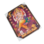 Lord Ganesha Photo Frame - 17 × 25 Inches | For Pooja Temple | Home Decor And Gifts